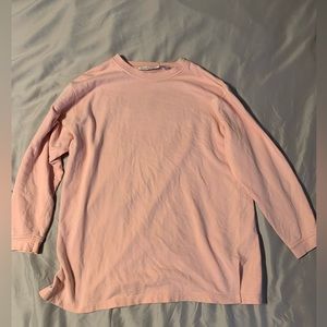 SILHOUETTES women’s baby pink sweatshirt